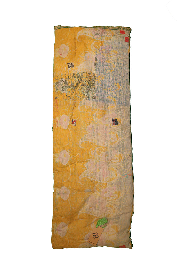 Kantha vintage bænkhynde 45*120 cm bomuld