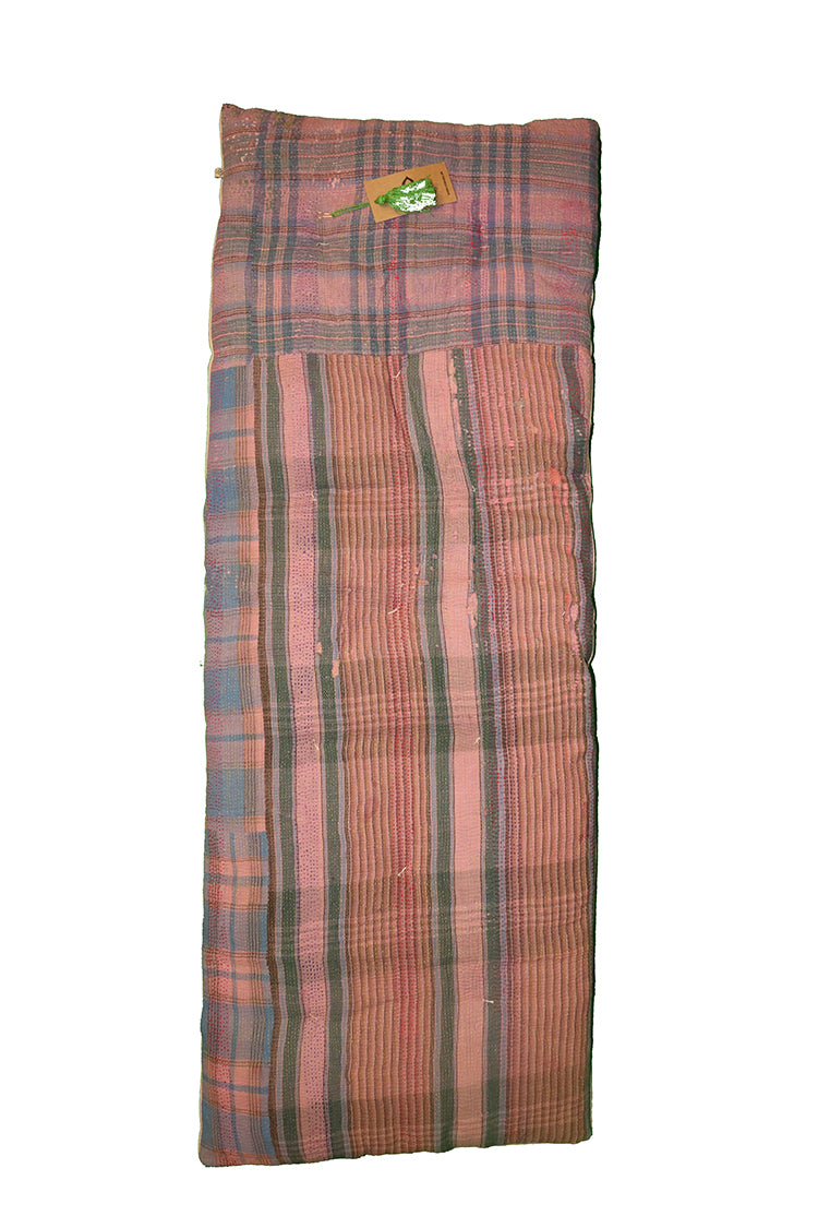 Kantha vintage bænkhynde 45*120 cm bomuld