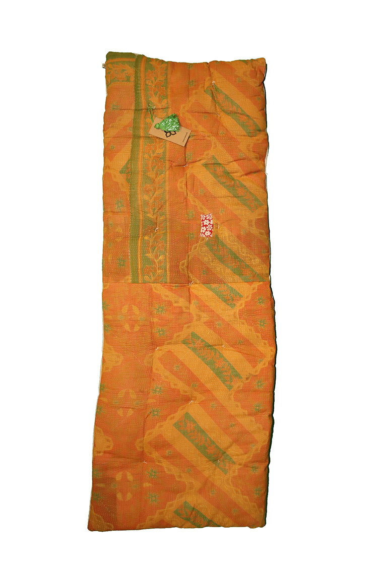 Kantha vintage bænkhynde 45*120 cm bomuld
