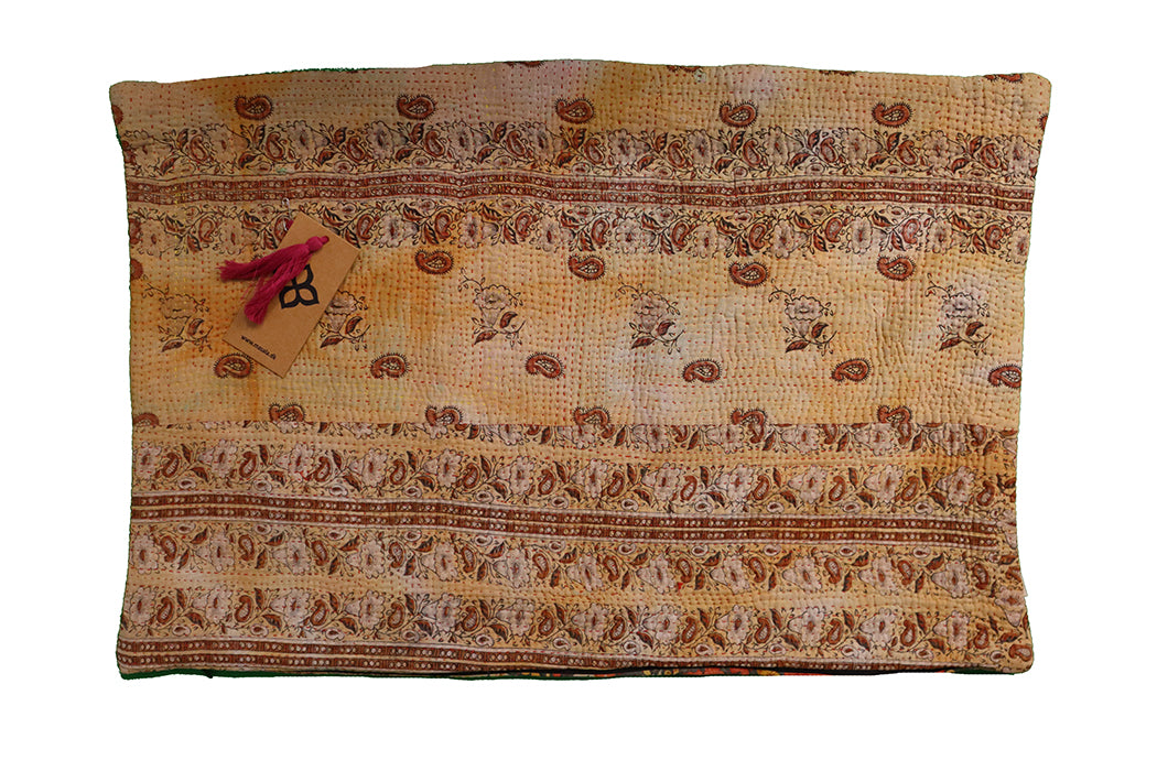 Sari Vintage Kantha Kissen 40*60 cm
