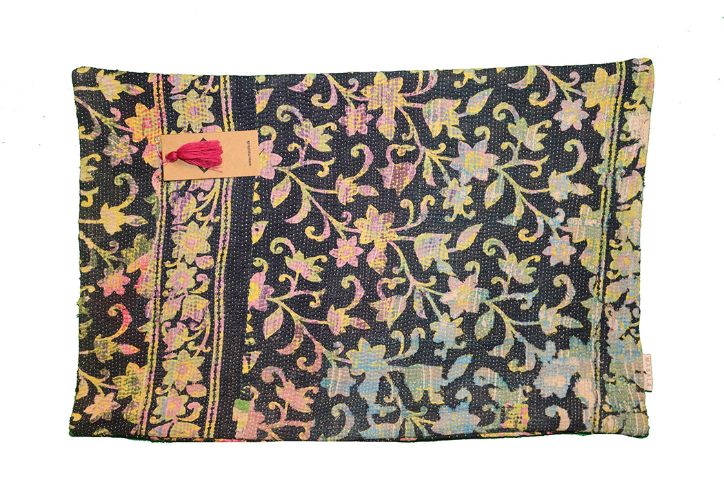 Sari Vintage Kantha Kissen 40*60 cm