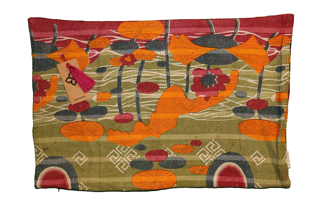 Sari Vintage Kantha Kissen 40*60 cm