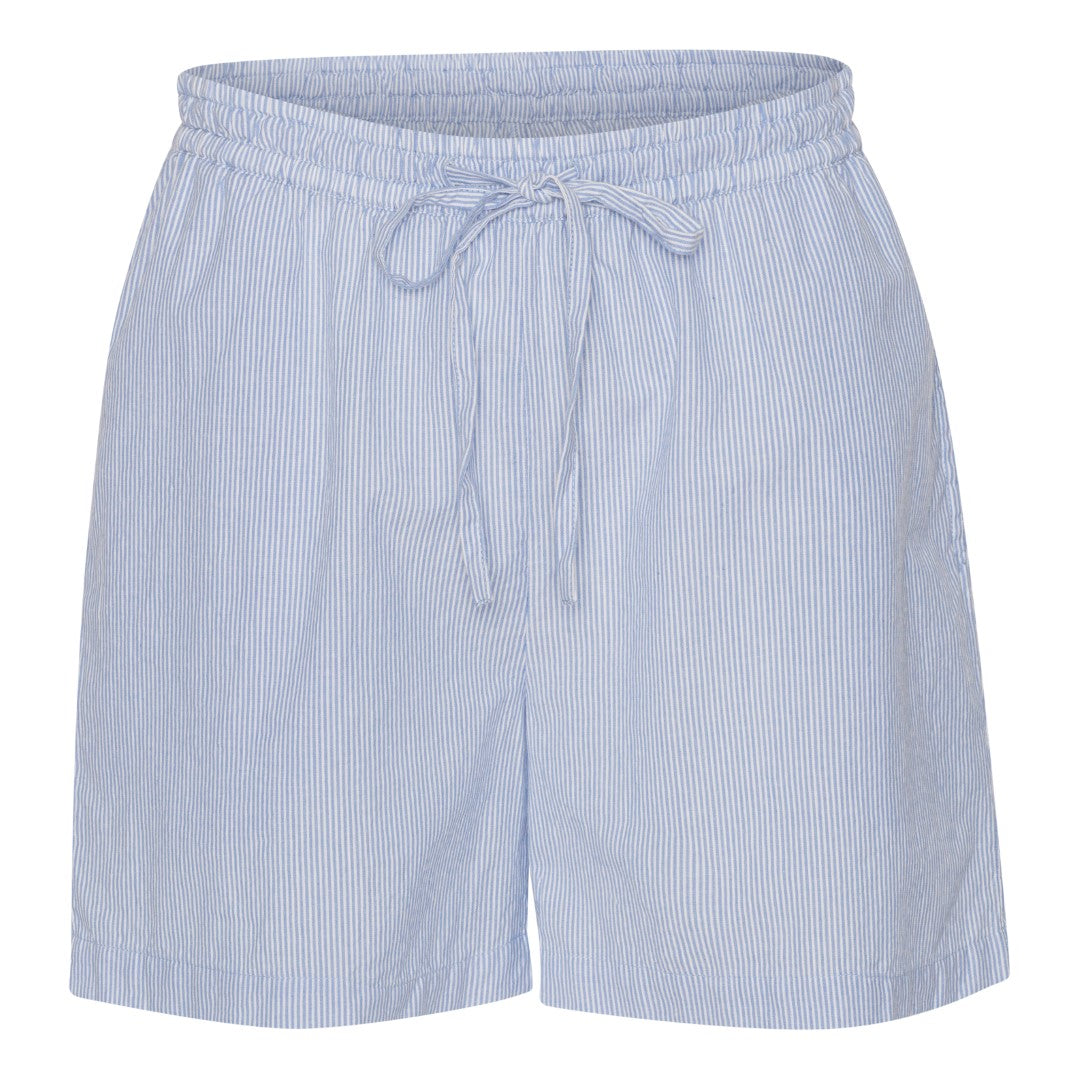 Lizette shorts cotton stripe organic
