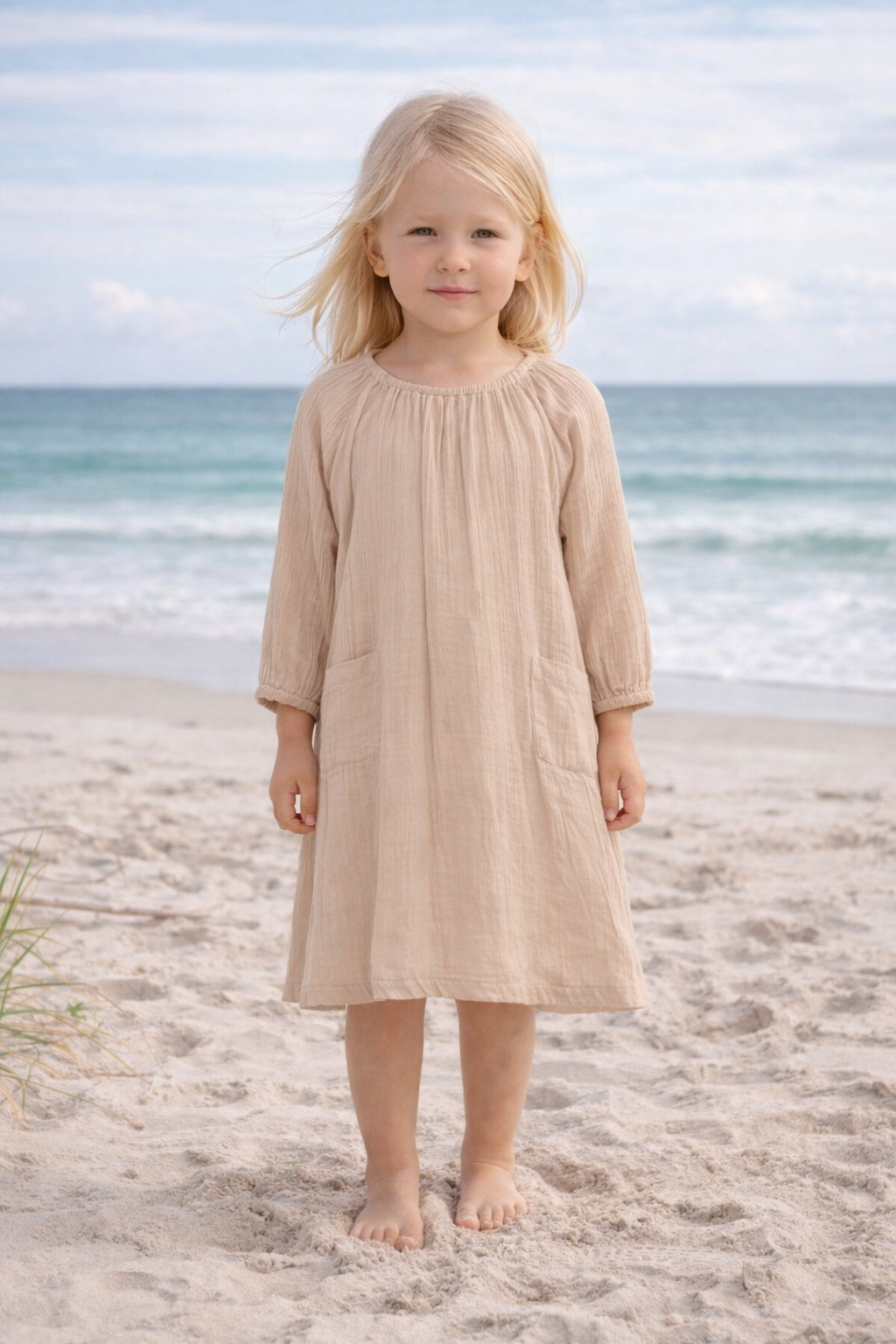 Nila girl tunic organic
