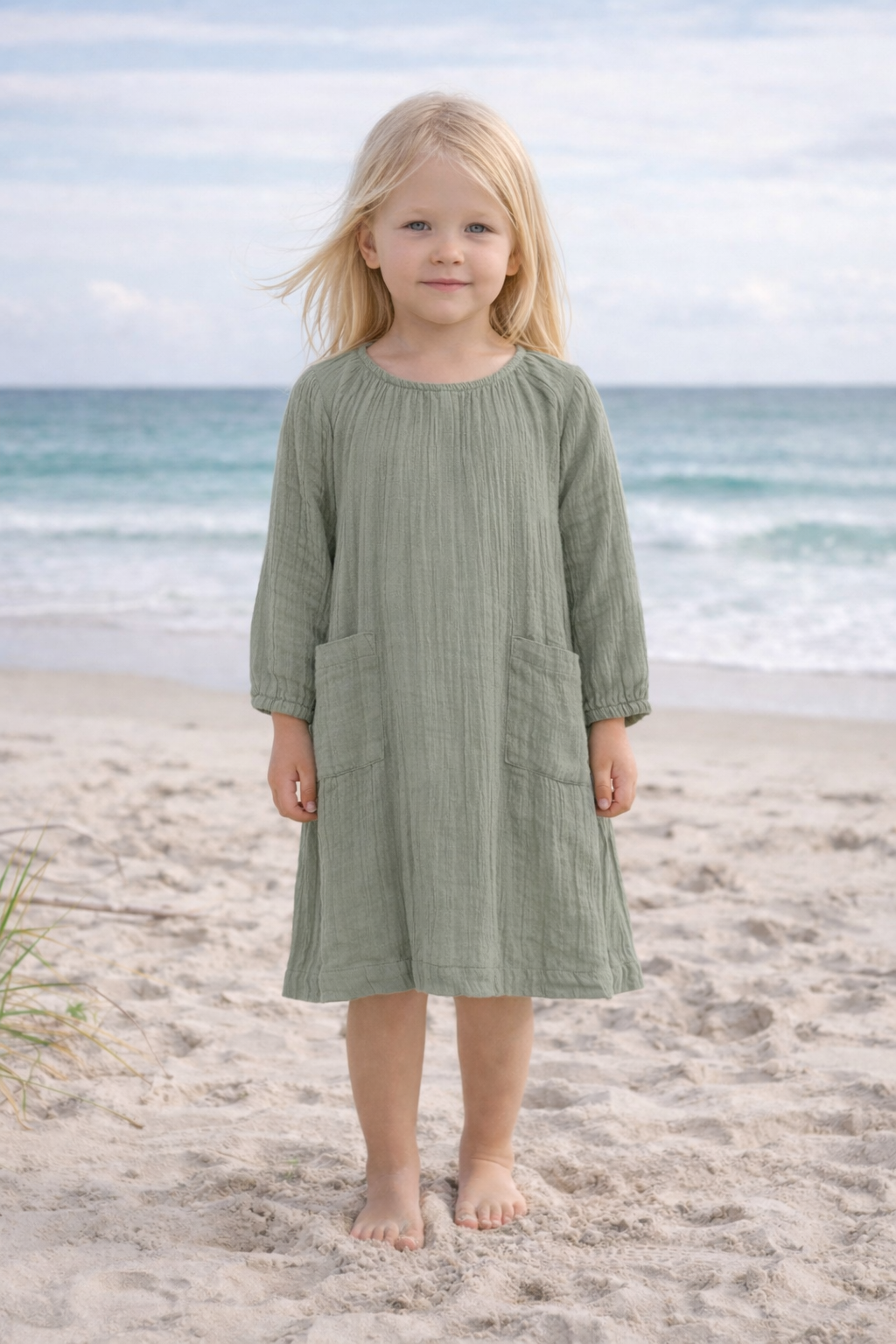 Nila girl tunic organic