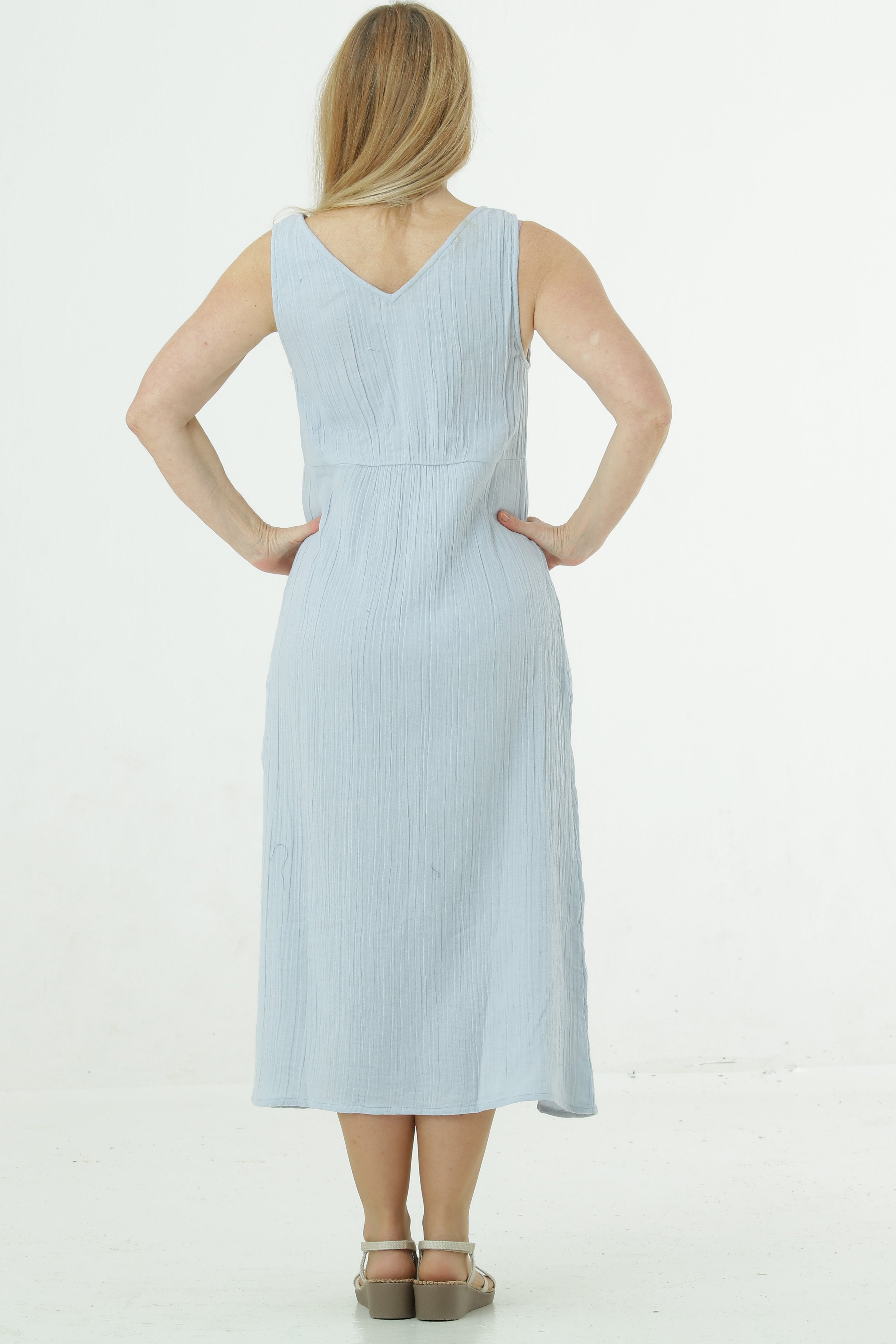 Spirit dress cotton double gauze organic