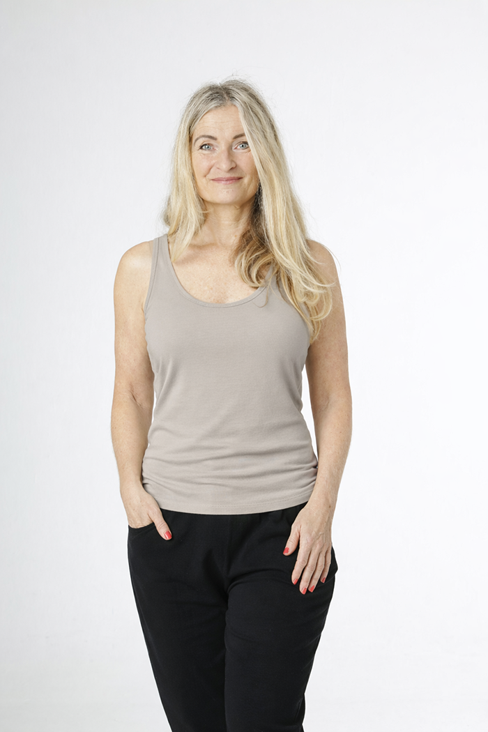 Tanky top – Økologisk Bomudsjersey | MASALA