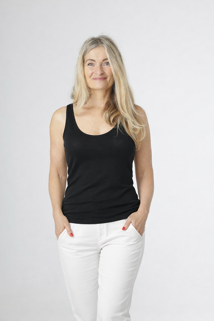 Tanky top – Økologisk Bomudsjersey | MASALA